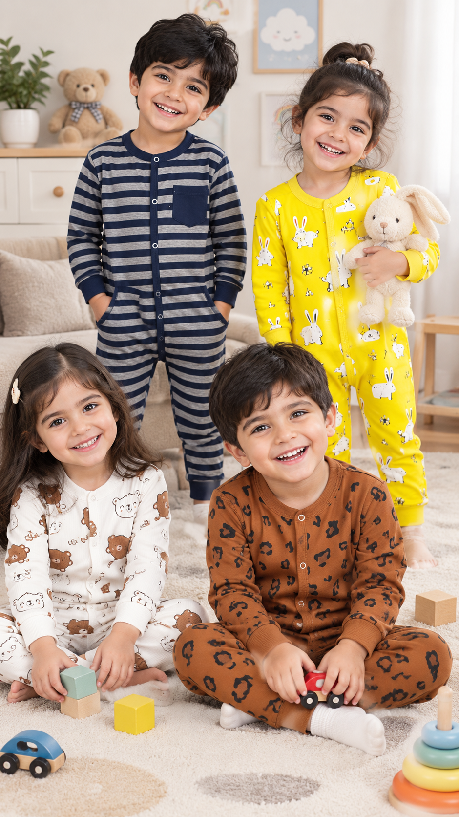 سرهمی بچگانه نخ پنبه (۱۰۰ درصد اورجینال)